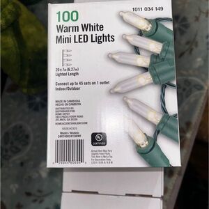 Warm White Mini LED Lights (10 boxes available)